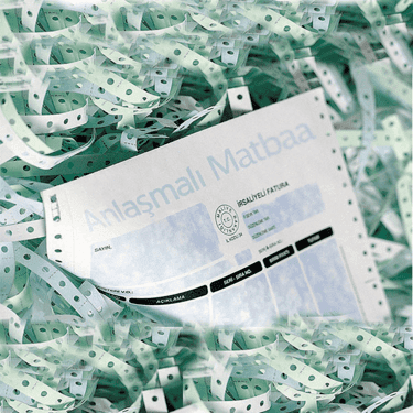 Anlaşmalı Matbaa Faturası