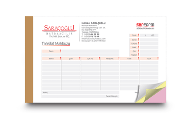 Anlaşmalı Matbaa Faturası - Thumbnail 3